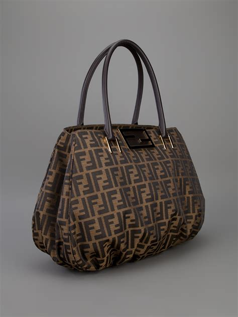 fendi large zucca tote